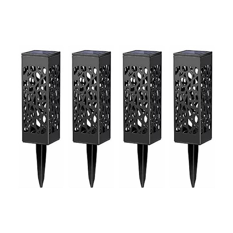 Outdoor Solar Ground Stake Light for Garden, Waterproof Solar Landscape Lighting for Pathway Garden Yard Path Walkway Driveway Lawn Patio Outside Decor, Warm White (4PCS) - color: 4PCS