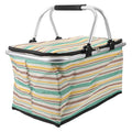 MERRYHAPY Portable Collapsible Insulated Basket Picnic Car Meal Shopping Bag Insulation for Fresh Food Storage