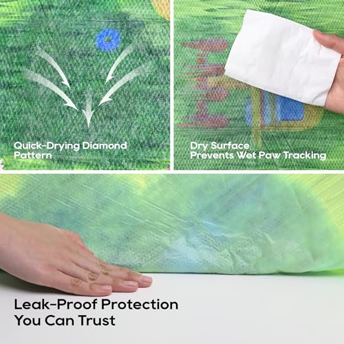 HoneyCare Fresh Grass Print/Scent All Absorb XL Training Pads, 26x30, 40 Ct - size: Extra Large