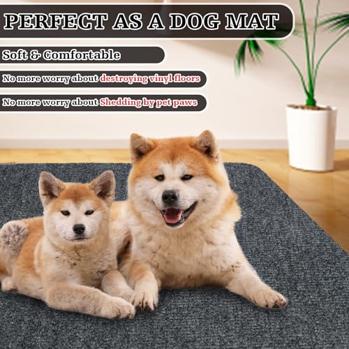 Doormats, Thin Indoor Door Mat 36''x 24'', Low Profile Non Slip Outdoor Doormats, Dirt Trapper and Absorbent, Welcome Matts for Muddy Wet Shoes and Paws - color: Grey, size: 2' x 3' (Rectangular)