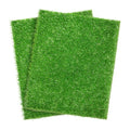 Artificial Dog Grass Pee Pad 18.75"x15" 2 Pack, Washable Indoor Potty Training Replacement Turf for Puppy, Reusable Realistic Grass Mat for Dogs - size: 18.75"x15"