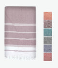 LANE LINEN Large Pool Towels, XL Beach Towel, Pre-Washed, No Shrink, Quick Dry Oversized Beach Towels, Stylish Beach Towel for Women, Sand Free Towel, 39"x71" - Fired Brick - color: 41: Fired Brick, size: Pack of 1