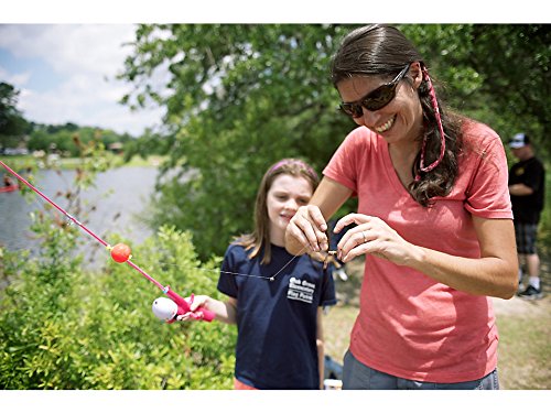 Shakespeare Youth Fishing Reel and Rod Combo - color: Disney Princess