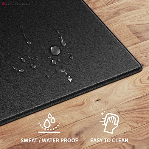 Bike Trainer Mat Compatible with Peloton Bike, for Treadmill & Row, THK 6mm, Under Mat Protect Hardwood Floor Carpet, Trainer Accessory for Indoor Stationary Exercise Bicycle - size: 30x60", style: Logo Style