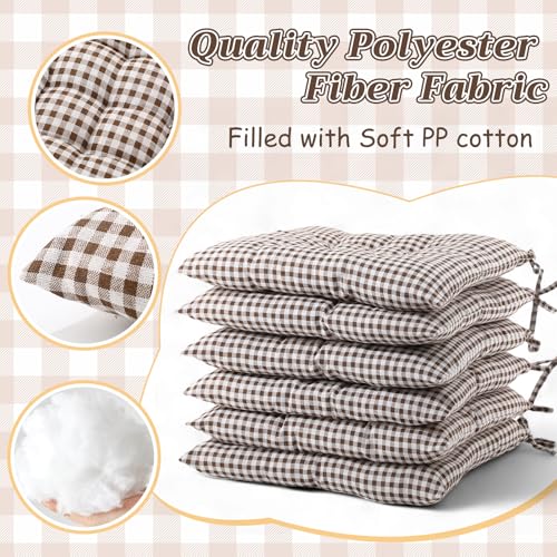 Geetery 12 Pcs Floor Pillows Bulk Seating Cushions for Floor Chair 15.7'' Large Meditation Cushion for Yoga Living Room Tatami Bedroom Balcony Office (Plaid Color,Square) - color: Plaid Color, size: Square