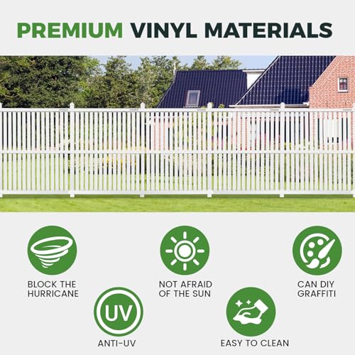 Air Conditioner Fence 2 Panels, 50" W x 50" H Outdoor Trash Can Fence, Easy Assembly Decorative Privacy Screen for AC Units & Pool Equipment - size: 50"W X 50"H-2 Panels Vertical