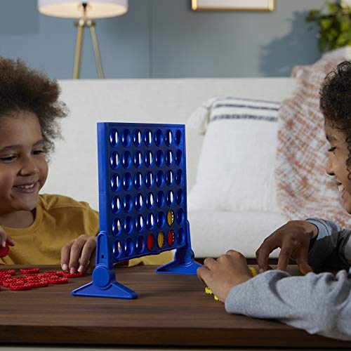 Hasbro Gaming Connect 4 Classic Grid, 4 in a Row Game, Strategy Board Games for Kids, 2 Players for Family and Kids, Easter Gifts for Boys and Girls, Ages 6+
