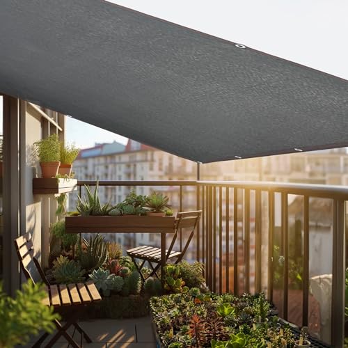 winemana 90% Shade Cloth, Dog Kennel Shade Cover, 3.3 x 6.6 FT Sturdy Durable Sunblock Shade Mesh Tarp with Grommets for Patio Plants Greenhouse Chicken Coop Porch - size: 3.3 FT x 6.6 FT, style: 90%