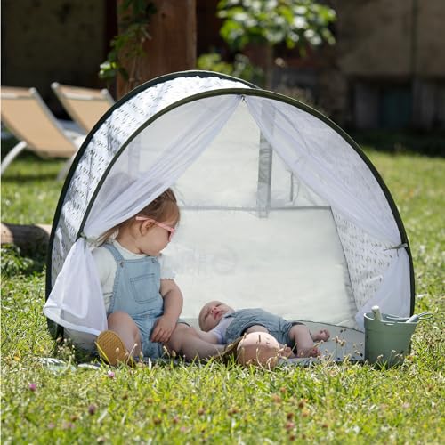 Babymoov Anti-UV Provence Baby Tent UPF 50+ Sun Protection with Pop Up System for Easy Use & Transport (Summer 2025 Edition) - style: Provence Tent