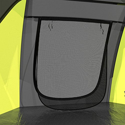 Beach Tent Sun Shelter for Shade with UV Protection, Water and Wind Resistant, Easy Set Up and Carry Bag by Wakeman Outdoors (Yellow)