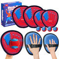 JoyCat Toss and Catch Ball Game, 2 Adult & 2 Kids Paddles Sticky Ball Set, Family Outdoor Catch Game for Beach, Backyard & Pool, Birthday Gifts for Boys Girls Ages 3+ - style: 2 Kid Paddles 2 Adult Paddles