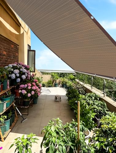 80% Garden Shade Cloth Sun Shade Fabric – UV Resistant Durable Sunblock Netting for Plants, Outdoor Patio, and Greenhouse Coverage - size: 3x3FT