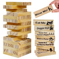 Pakoc Naughty Block for Couples - 48pcs Wooden Stacking Game for Fun Date Nights !