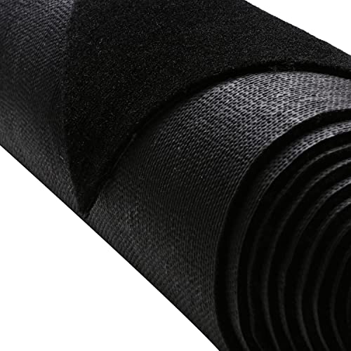 Aqua Turf Outdoor Carpet Black 72" Wide by The Yard Marine Auto RV - color: Black, size: 72" Wide By the Yard