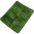 Pet Mat Doggie Pee Pads Artificial Grass Mat Artificial Grass for Dogs Dog Potty Grass Vivid Fake Grass Potty Portable Pet Pee Pad Turf Grass Cats and Dogs TPR Potty Pad - size: 58.5X46X2CM