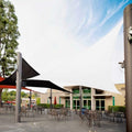 Royal Shade 12' x 12' x 12' White Triangle Sun Shade Sail RS-SLT, 95% UV Blockage, 200GSM Commercial Standard Heavy Duty, Water & Air Permeable Canopy Mesh for Patio (We Make Custom Sizes)