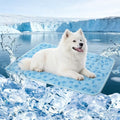 Dog Cooling Mat, Pet Cooling Mat for Dogs and Cats, Portable Summer Dog Cool Pad,Cool Bed for Pets, Premium Pet Cool Blanket for Summer - size: Large