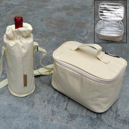 Picnic at Ascot Original Dorset English-Style Willow Picnic Basket with Service for 4 and Blanket- Designed, Assembled & Quality Approved in the USA - color: Wicker With London Plaid Plates/Napkins