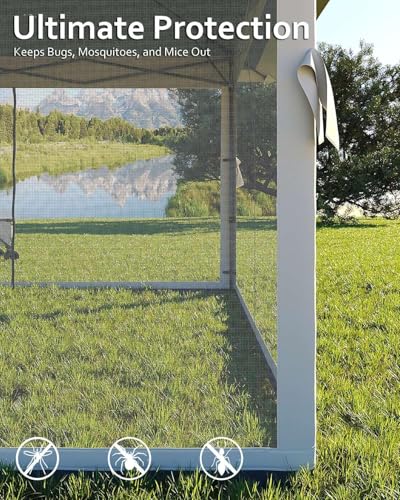 13X13 Pop Up Gazebo,Outdoor Canopy Tent with Mosquito Netting, Double Vented Roof Sun Shelter with Adjustable Heights,Outdoor Gazebo for Backyard & Patio Furniture.(Dark Army Green + Heather Gray). - color: Dark Army Green + Heather Gray