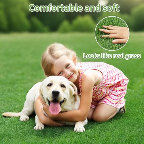 30 x 20 inches 2 Pack Fake Grass Pee for Dogs Artificial Grass Rug Pad for Puppy Potty Washable Grass Mat for Pet Training with Drainage Hole - size: 30 x 30 Inch (Pack of 2)