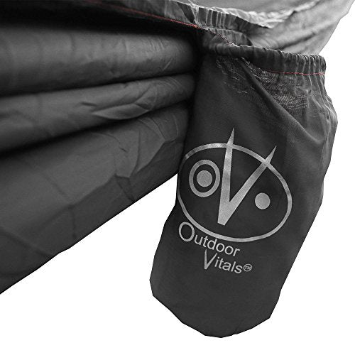 Outdoor Vitals Ultralight Hammock Under 1 lb with Suspension Included, Whoopie Sling Suspension, Tree Straps and Carry Bag - size: Full
