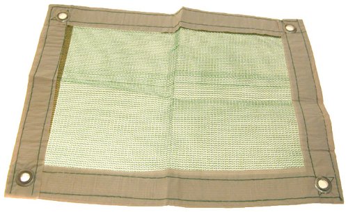 SUN GUARD 8' x 10' Tan Sunshade Net | 70-75% Sunlight Reduction | UV-Stabilized | Reinforced Corners & Grommets | 8 Ft x 10 Ft (2.4 m x 3 m) | Ideal for Greenhouses, Patios, Poolsides - color: Tan, size: 8' x 10'