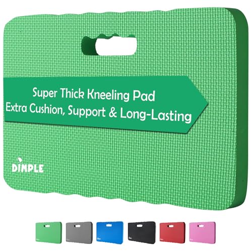 Dimple Kneeling Pad, High-Density Thick Foam Comfort Kneeling Mats for Gardening, Yoga Exercise Mat, Garden Cushions, Knee Pad for Work, Gardening Tools For Men - color: Green, size: Single