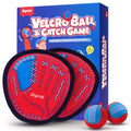 JoyCat Toss and Catch Ball Game for Kids, 2 Paddle Sticky Ball Set, Toddler Baseball Catch Toy, Outdoor Game for Beach, Yard & Camping, Sports Birthday Gifts for Boys Girls Ages 3-12 - style: 2 Paddles 2 Balls