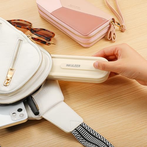 Travel cutlery set, 18/8 stainless steel cutlery, Reusable utensils set with case, Portable Silverware Lunch Box for Camping and Office-Stainless steel - color: Natural Color