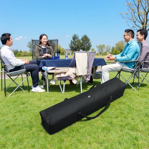 Heavy Duty Sport Duffel Bag - XL Multi-Scene Storage Organizer for Canopy Tents, Grill Tools, Hammock,Blankets,Roof Top Tents & Camping Cots with MOLLE System (43''(L) x7.87''(W) x7.87''(H)) - size: 43''(L)x7.87''(W)x7.87''(H)