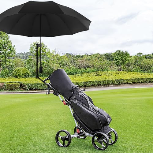 UPF 50+ Beach Umbrella with Adjustable Universal Clamp - style: Double Layer/Manual/L