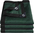 Green 10×20FT Shade Cloth,Durable Mesh Tarp with Grommets,for Garden,Car, Outdoor Pergola,Greenhouse,Chicken Coop and Dog Kennel - size: 10×20FT