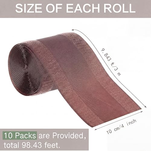 WILLBOND Carpet Cord Cover Cable Protector Floor Cover Cable Protector Management Only for Commercial Office Carpet (98.43 ft,Brown) - color: Brown, size: 98.43 ft