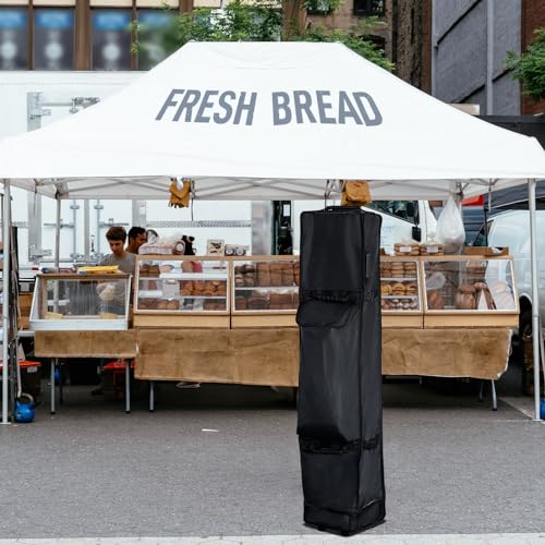 Canopy Portable Folding Bag for 10x10 Pop Up Canopy Tent, Heavy Duty Roller Bag Wheeled Bag, 10x10 FT - size: 10x15