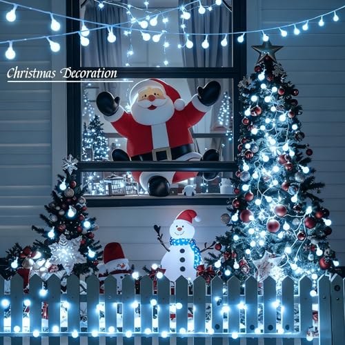 Led String Lights for Bedroom, Fairy Lights Plug in with Remote 38ft 100Led 8 Modes Timer Dimmable USB Christmas Lights for Indoor Bedroom Classroom Dorm Garden Party Wedding Xmas Decor, White - color: 100LED-Cool White