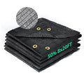 Kesfitt 50% Shade Cloth 8x20 ft, Breathable HDPE Mesh Sun Shade Tarp for Garden & Greenhouse, UV Resistant Outdoor Shade Fabric with Copper Grommets for Plants, Patio, Yard - size: 8ftx20ft, style: 50% Shading Rate