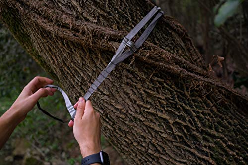 KAMMOK: Python Hammock Straps, No-Stretch, Knotless, Durable and Compact, Set of 2 Straps with Stuff Sack (Python 10 UL Ultralight) - size: Python10ul