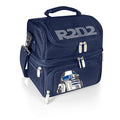 PICNIC TIME Star Wars R2-D2 Pranzo Lunch Bag, Insulated Lunch Box with Utensil Set, Lunch Cooler Bag, (Navy Blue), Star Wars R2-D2 - Navy Blue, 11 x 7.5 x 12 - color: Star Wars R2-D2 - Navy Blue