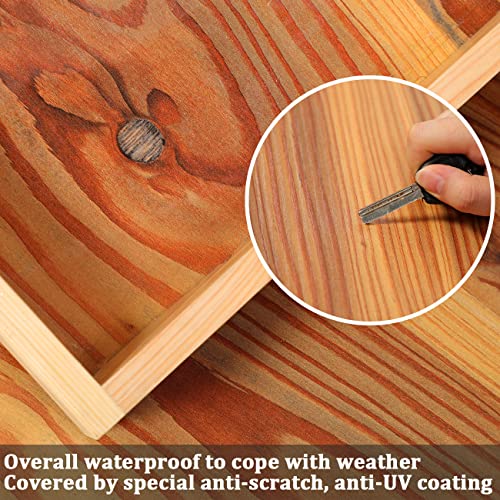 Solid Wood Premium Corn Hole Outdoor Game Set, 2 Regulation and Waterproof Cornhole Game Boards, with 8 Toss Bags, Perfect for Outdoor Indoor - style: L: 2×4feet