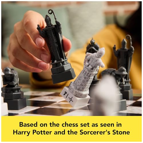Spin Master Games, Wizarding World of Harry Potter Chess Teacher, Beginner Chess Set, Learn to Play Game for Beginners, Strategy Game for Muggles, for Kids & Family, 2 Players, for Ages 8 & Up - color: Chess Teacher