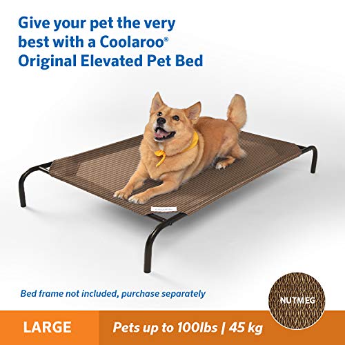 Coolaroo Original Pet Bed Replacement Cover - Nutmeg - Large (43.5" x 31.5") (Pack of 3) - color: Nutmeg, size: Large (Pack of 3), style: Large