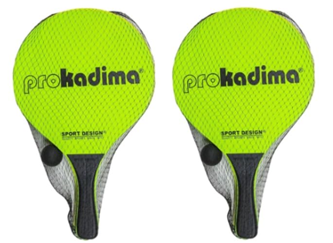 Paddle Ball Set - Pack of 2 - Neon