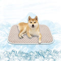 MICROCOSMOS Pet Cooling Mat & Sleeping Pad- Breathable Bubble Surface, EZ Clean. Keep Cooling for Pets, Kids and Adults in Summer.(Brown, 28" x 22") - color: Brown, size: 28" x 22"