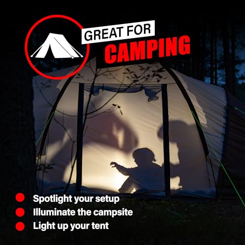 GearLight S1000 LED Tactical Flashlight - High Lumens, USB-C Fast Charging, Dual-Button, IPX4 Water-Resistant, Pocket-Sized for Camping & Emergencies with Batteries - 2 Pack, (Rechargeable) - color: 2 Pack, (Rechargeable)