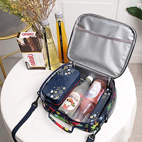 Kids Lunch Bag insulated Lunch Box Lunch Organizer Cooler Bento Bags for School Work/Girls Boys Children Studen Women - color: 7L Pink A