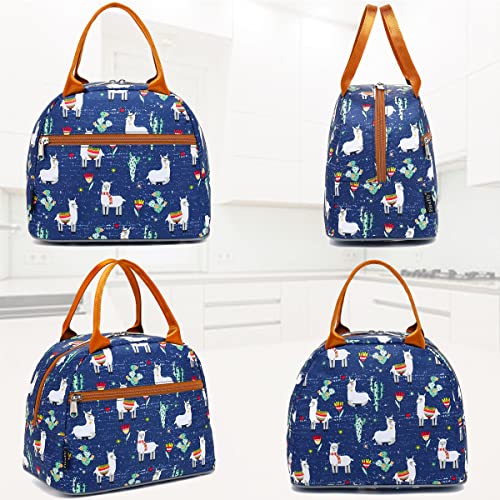 FlowFly Insulated Lunch Cooler Bag - Tote Bag Organizer for Women/Men, Alpaca - color: Alpaca