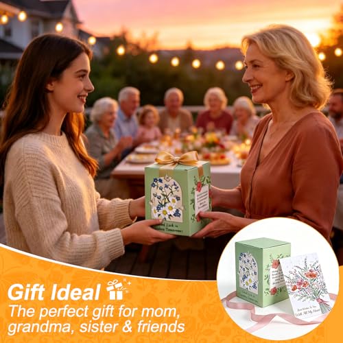 Solar Lanterns Outdoor Waterproof Butterfly Garden Decor Gifts for Women Mom Grandma, Hanging Solar Lights Metal Garden Decoration Outside for Yard, Patio, Backyard, Porch for Gift Card Box Packaging - style: Warm Light