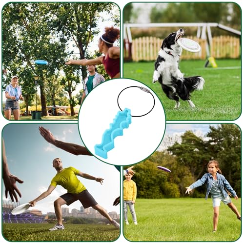 2Pcs/4Pcs Disc Golf Repair Tool, Portable Disc Golf Edge Maintenance Tool, Sports Flying Disc Tool for Scratch Stains Repair Polishing - color: 2 Pcs-Blue