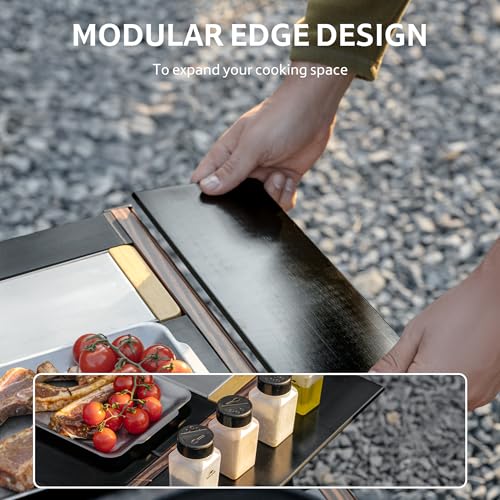 Naturehike Upgraded IGT Camping Table, Height Adjustable IGT Cook System, Folding Portable Camp Table for Outdoor Picnic Car RV Trip Patio Backyard BBQ - style: Upgraded