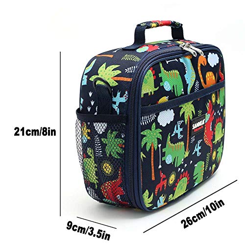 Kids Lunch Bag insulated Lunch Box Lunch Organizer Cooler Bento Bags for School Work/Girls Boys Children Studen Women - color: 7L Pink A
